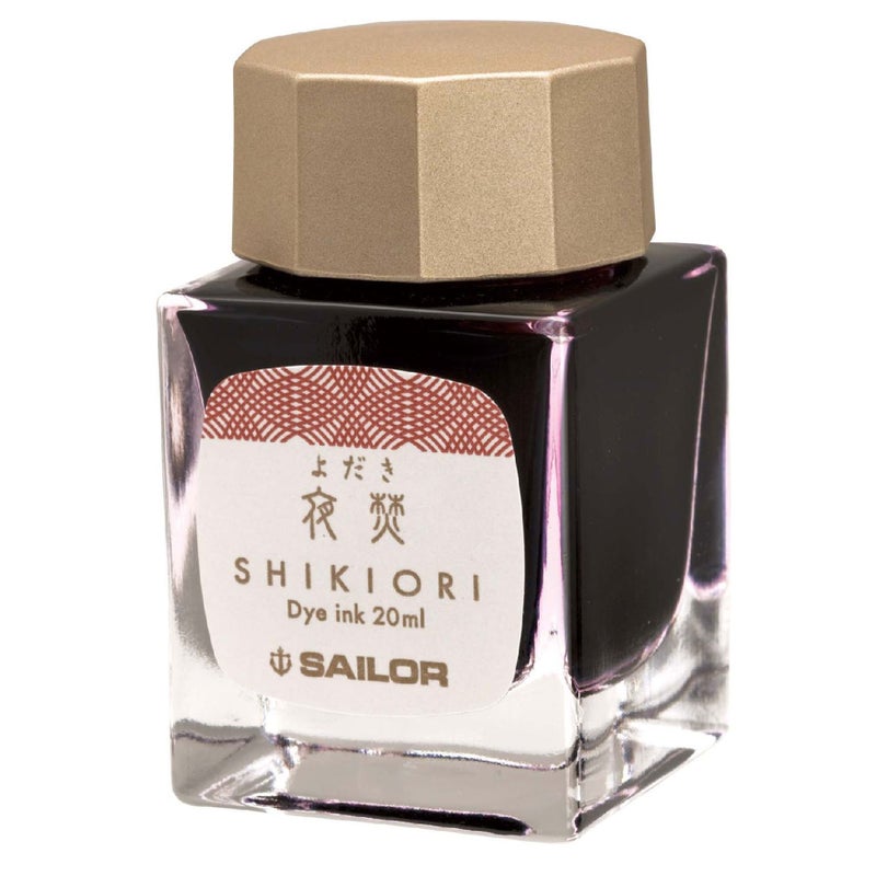 Sailor Fountain Pen, Bottled Ink, Four Seasons, Moonlight Surface, Night Burn, 13-1008-218 - Image 1